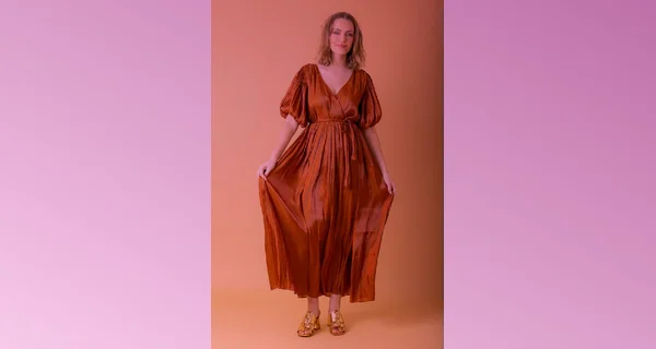 Jazz Maxi Dress Rust