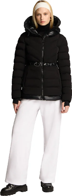 Everlong Lightweight Herringbone Quilted Puffer Jacket with Lustre Detailing - Women's|-|Manteau matelassé léger à matelassage en chevron avec détails lustrés Everlong - Femme