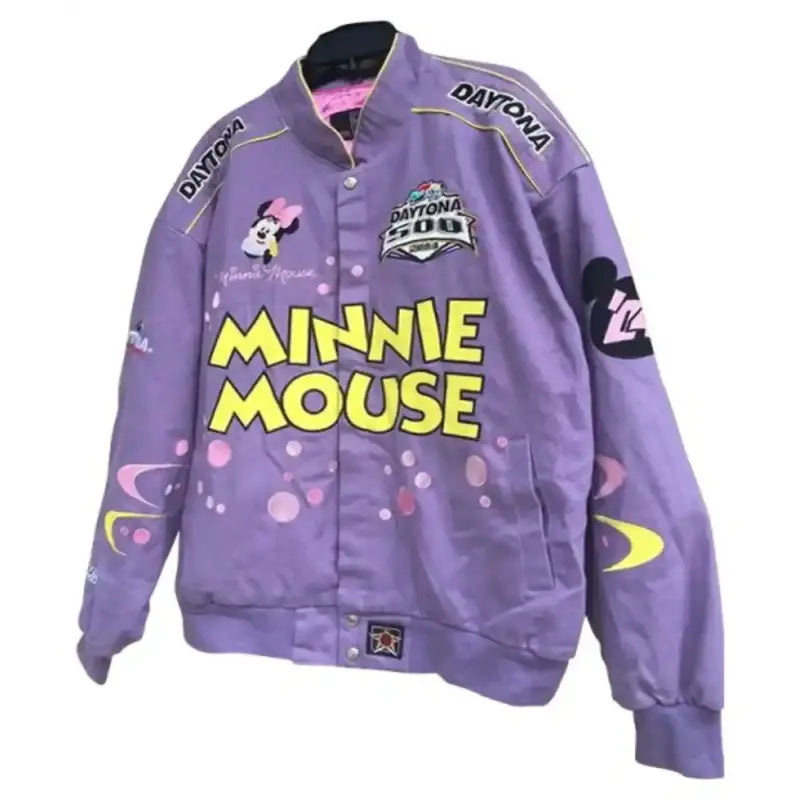 Disney 500 Minnie Mouse Purple Cotton Jacket