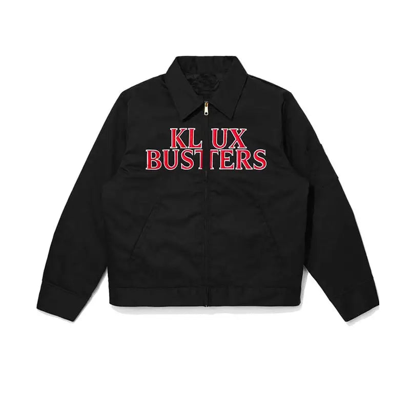 Klux Buster Black Jacket For Unisex