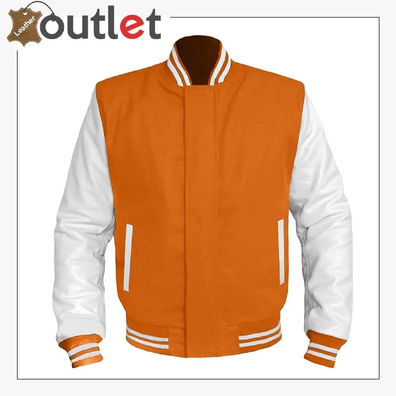 New Stylish Varsity Leather jacket For Women