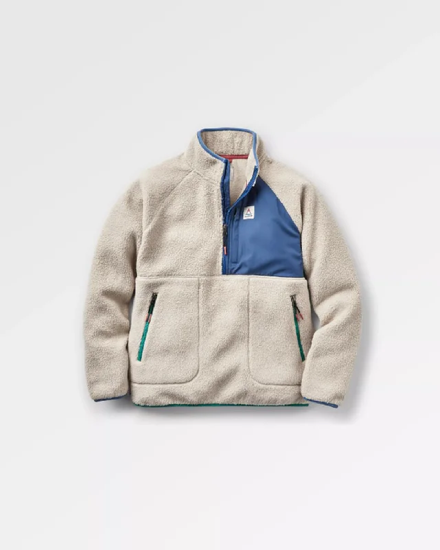 Home 2.0 1/2 Zip Fleece Jacket in Oatmeal