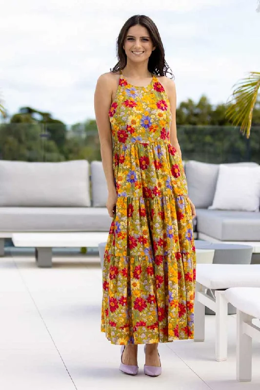 Eveline Maxi Dress Sunflower