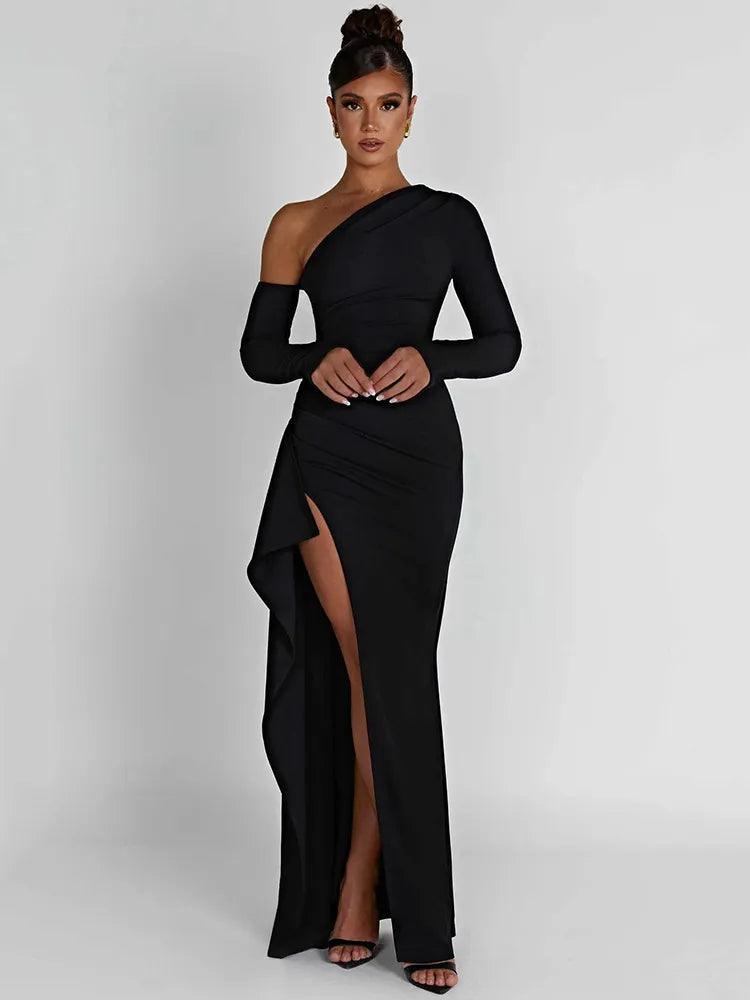 Mozision Maxi Dress: Seductive Night Outfit for Club Goddesses