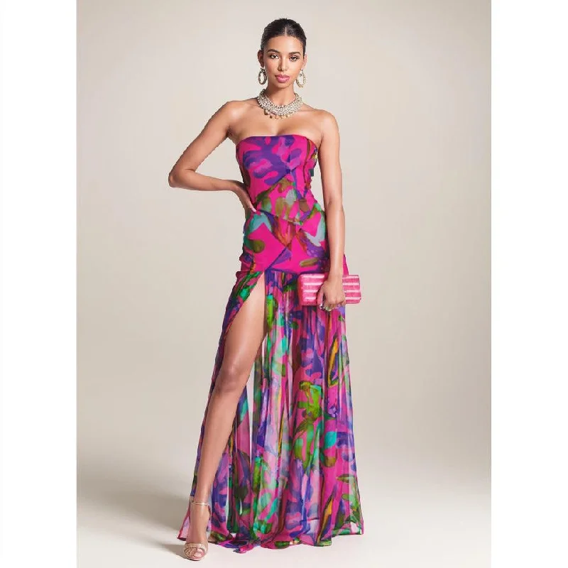 New Floral Maxi Dress: Elegant Style for Summer Events