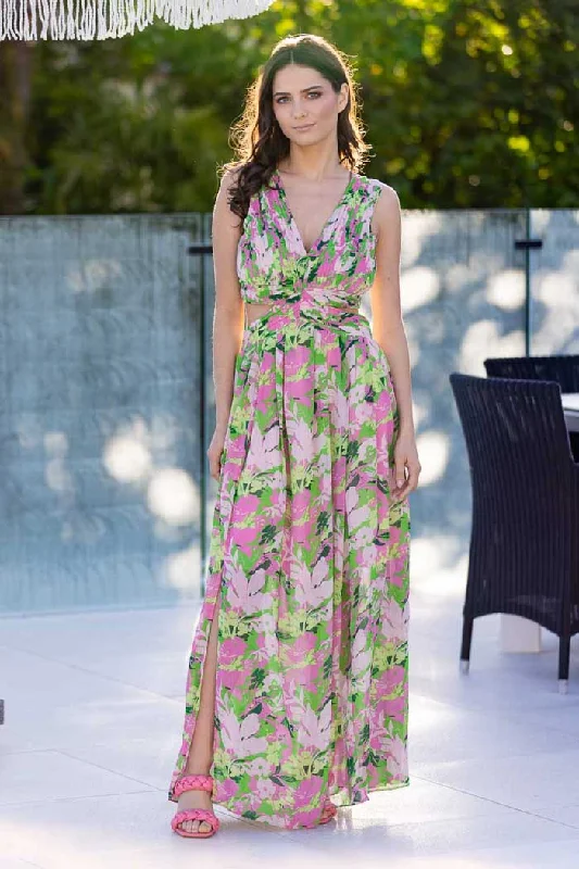 Verbena Maxi Dress Floral