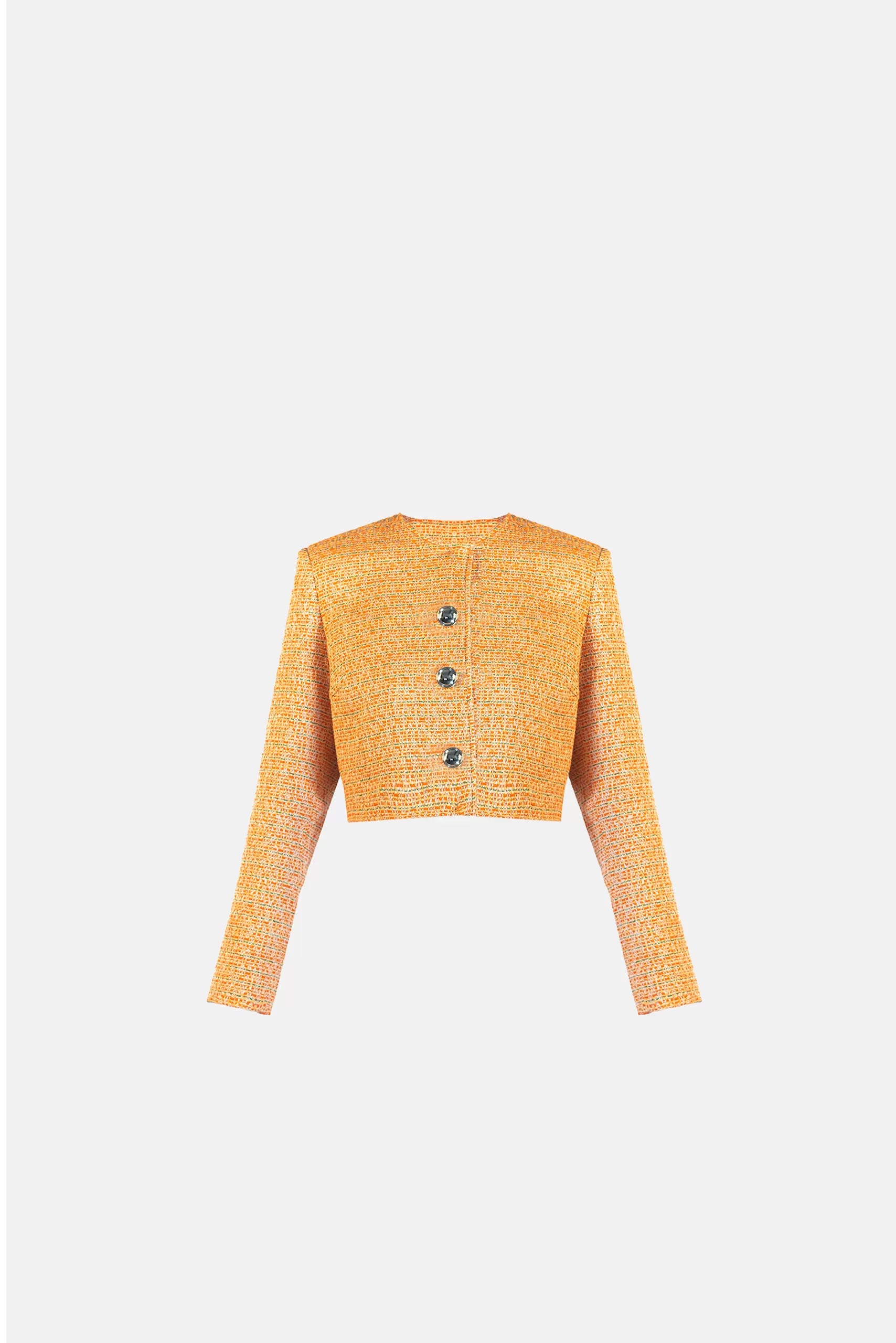 Cropped jacket Betsy in Orange