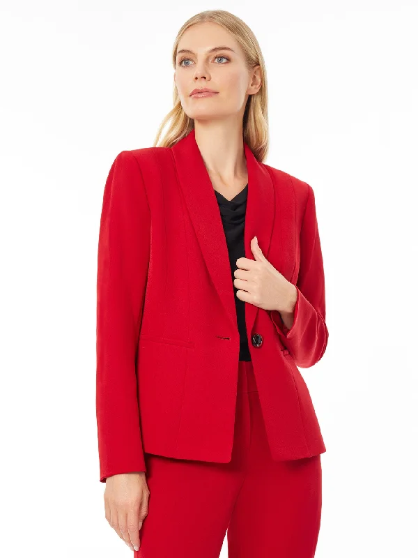 Plus Holly Jacket, Iconic Stretch Crepe