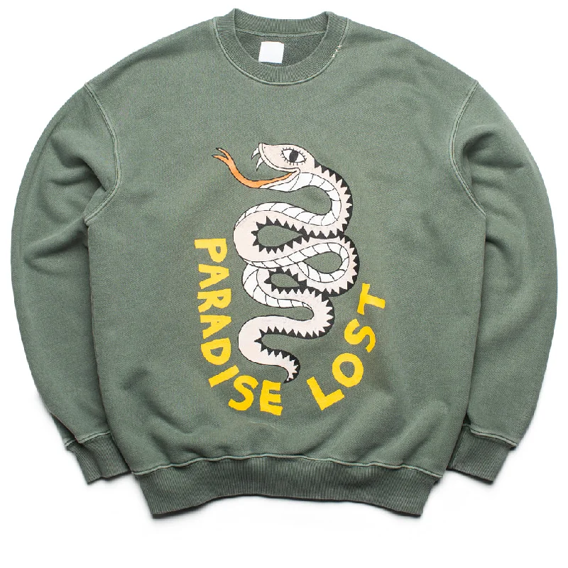 Alchemist Snake Sweater - Defender Green