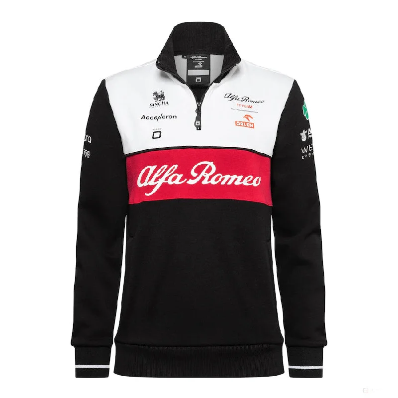 Alfa Romeo Womens Team Sweatshirt, Black, 2022