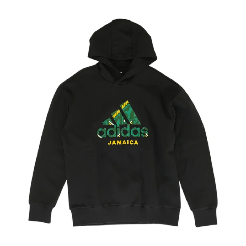 Black Solid Hoodie Pullover