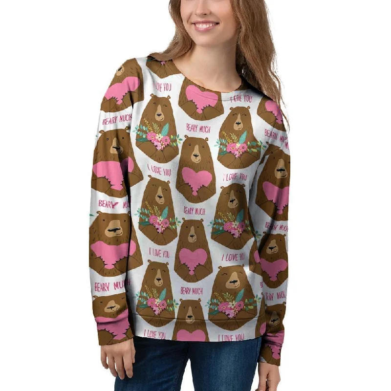 Brown Mama Bear Women's Sweatshirt