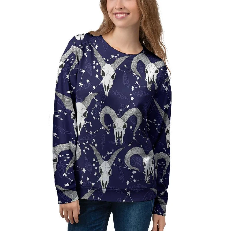 Capricorn Astrology Magic Witch Women's Sweatshirt