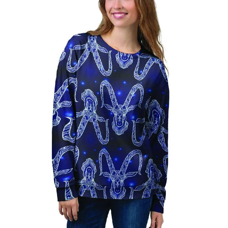 Capricorn Gothic Witch Women's Sweatshirt