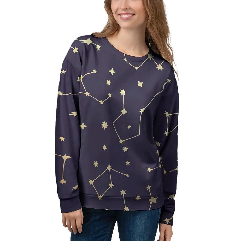 Constellation Galaxy Space Women's Sweatshirt