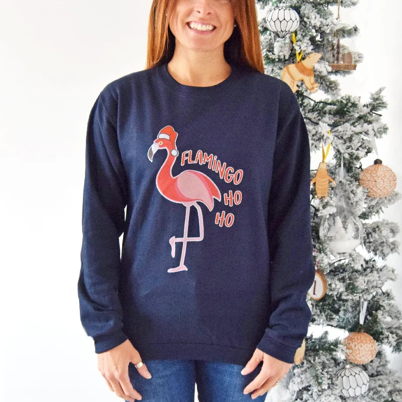 Flamingo Christmas Jumper