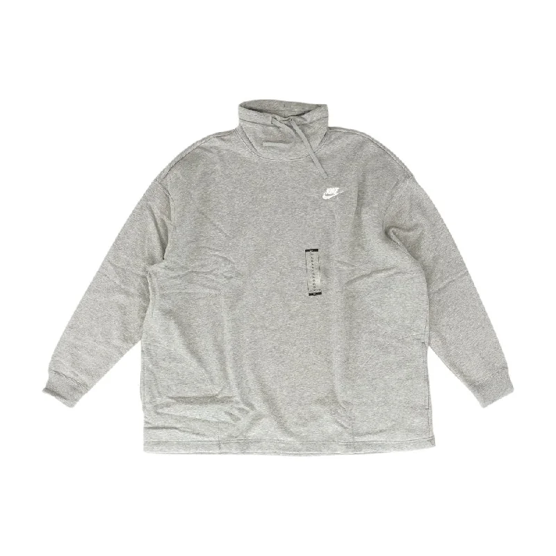 Gray Solid Sweatshirt