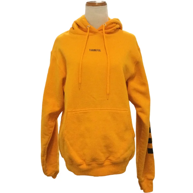 PORT & CO ORANGE HOODIE-S