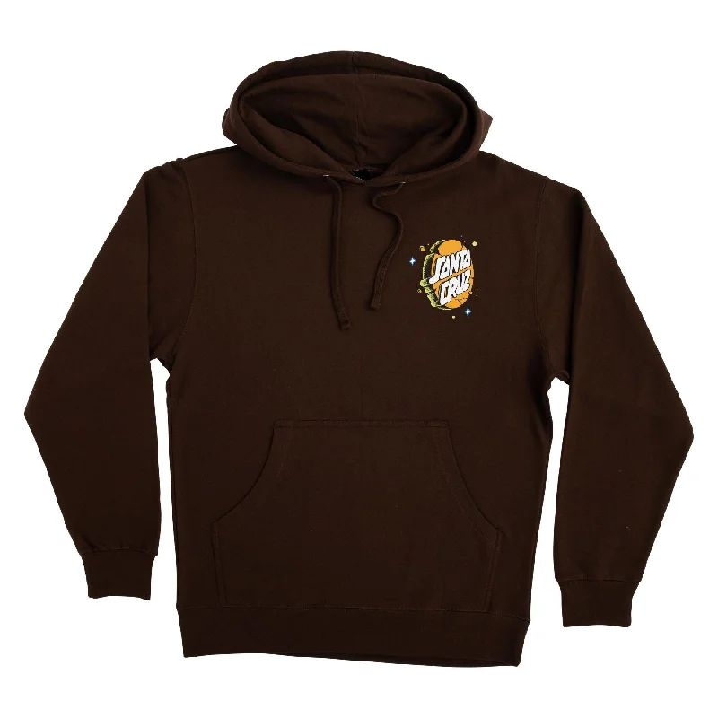 SANTA CRUZ Women's Lucky Day Hoodie Brown