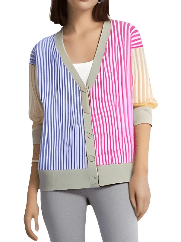 Single-Breasted Loose Cardigan Sweaters For Women