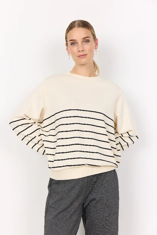 Soya Concept Barni Striped Sweatshirt