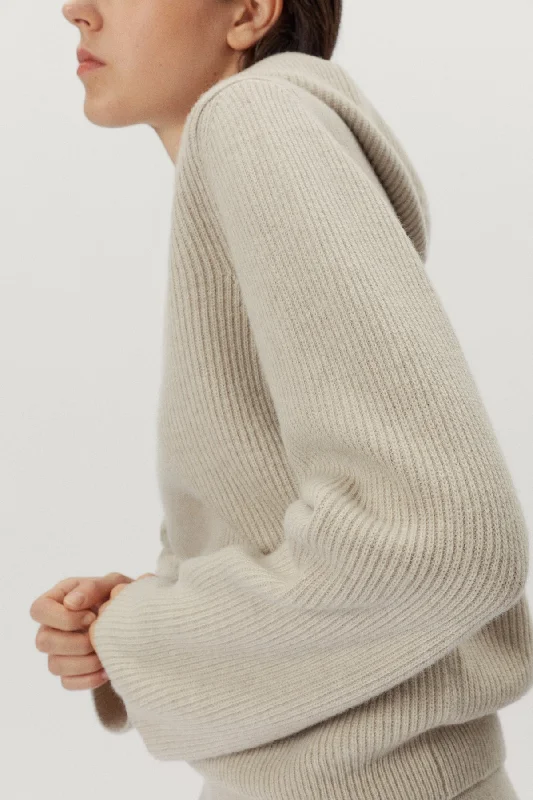 The Woolen Ribbed Hoodie