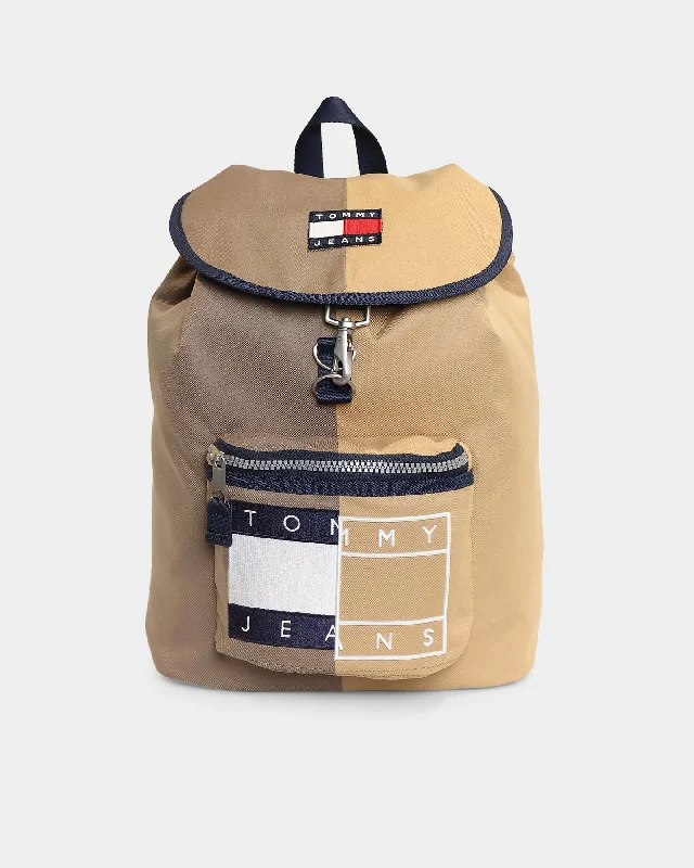 Tommy Jeans Heritage Spliced Backpack Khaki