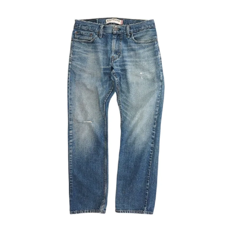 514 Solid Straight Jeans