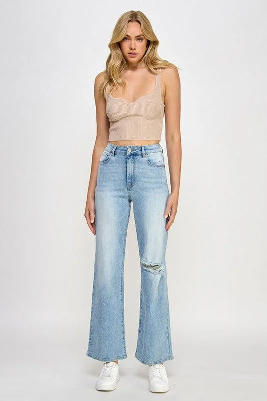 Insane Gene High Rise Relaxed Wide Leg Jeans