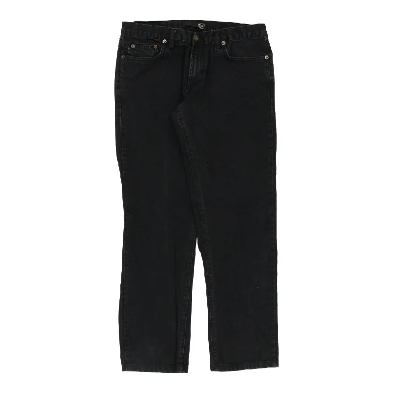 Just Cavalli Jeans - 32W UK 10 Black Cotton