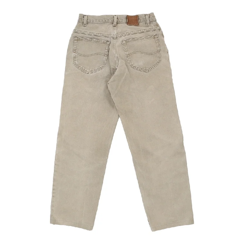 Lee Jeans - 28W UK 10 Beige Cotton