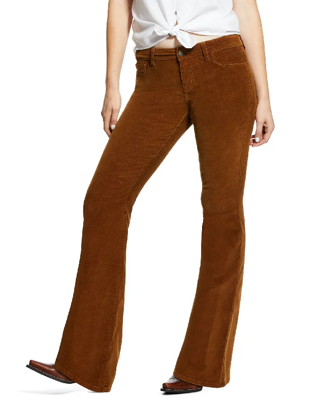 Women's Corduroy Flare Jeans