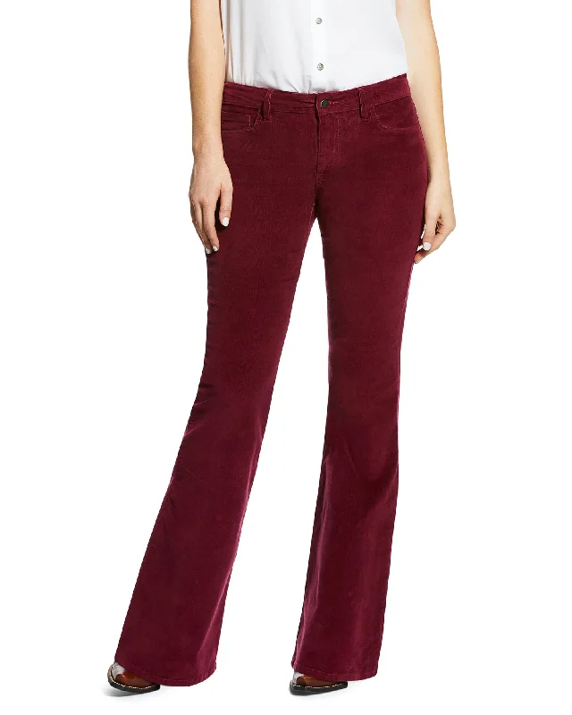 Women's Corduroy Flare Jeans