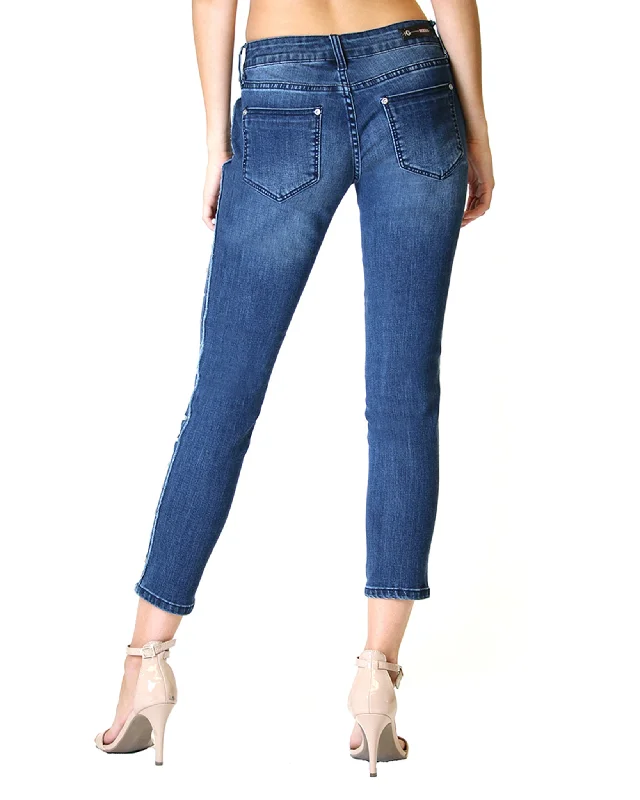 Women’s Pearl Side Skinny Jeans