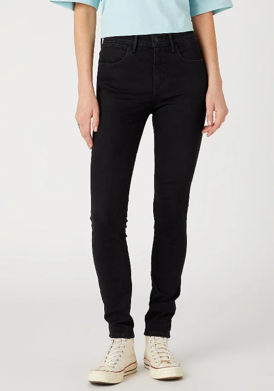 Wrangler High Rise Skinny Leg Jeans, Arachne