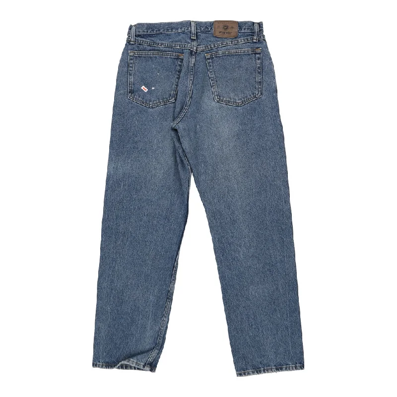 Wrangler Jeans - 32W UK 14 Blue Cotton