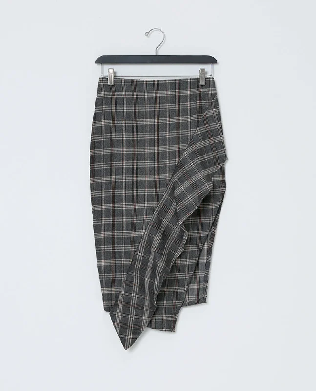 Pencil Me In Plaid Skirt