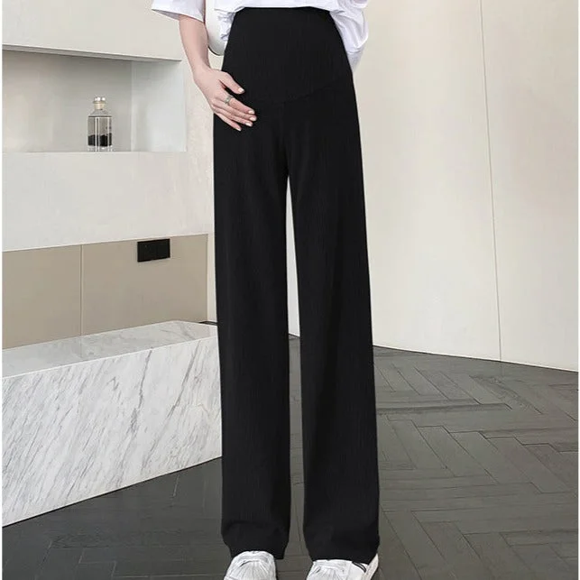 NiDELL: Pregnant Women’s Wide Leg Long Pants for Summer